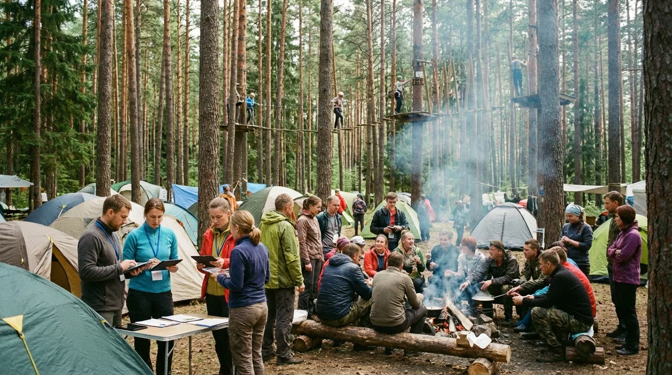 Организация турслёта: чек-лист для начинающих организаторов