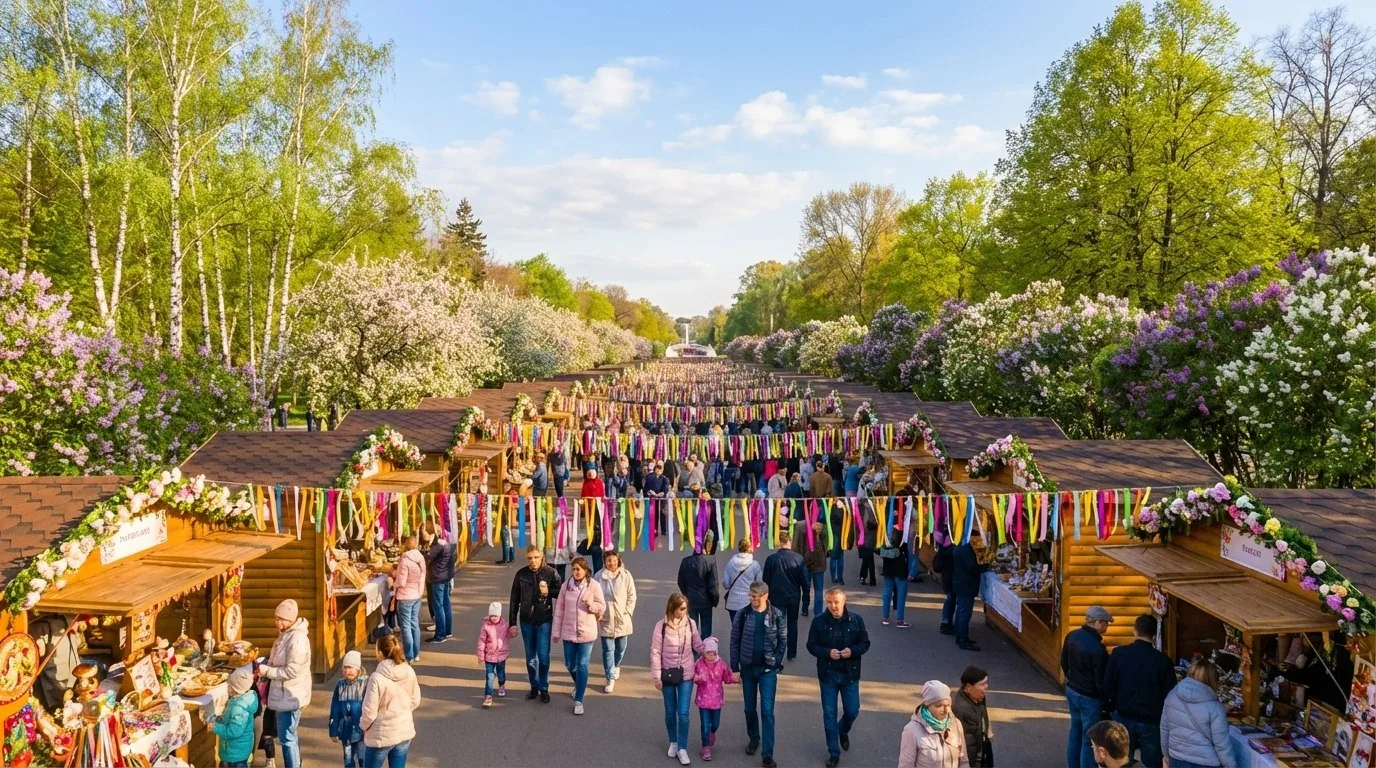 Весенние фестивали и ярмарки 2026: куда ехать в апреле–мае