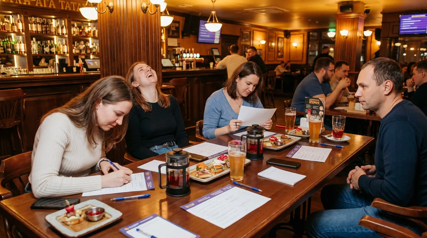 Квизы, ЧГК и мафия: полный гид по интеллектуальным играм в вашем городе