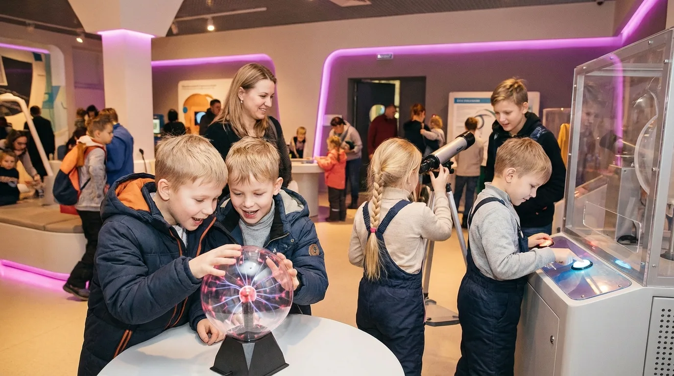 Куда пойти с детьми на выходных: идеи для активного семейного досуга