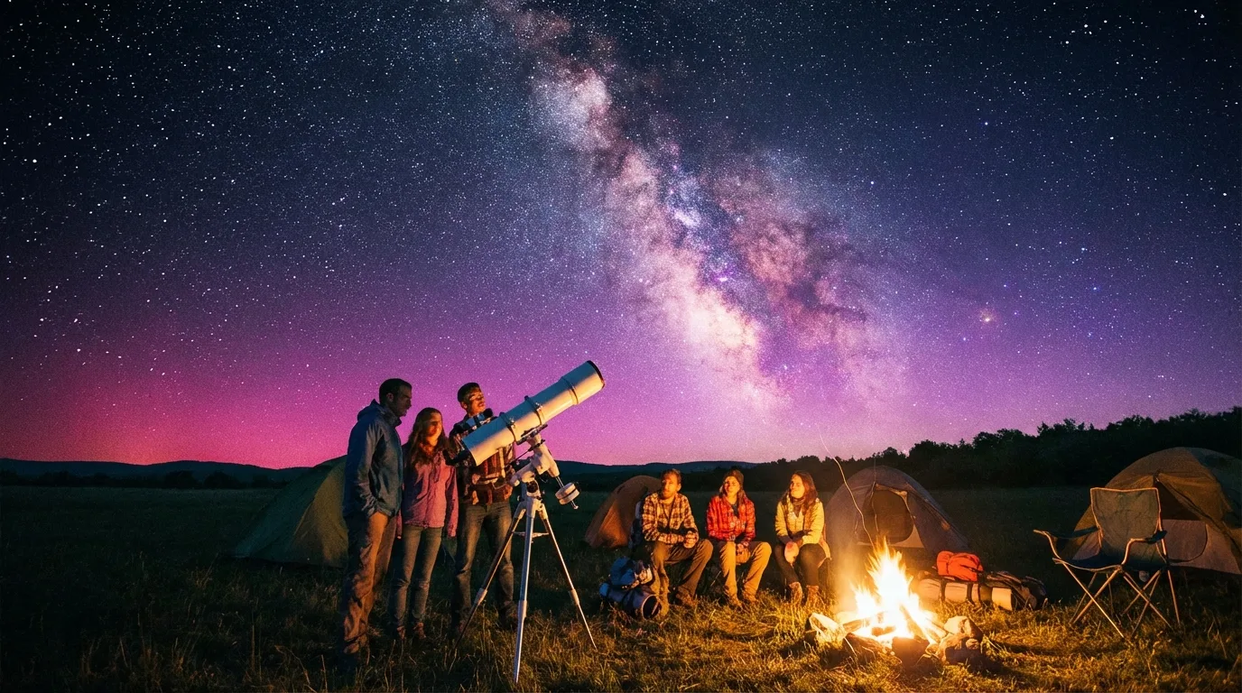 Звёздный выезд: астрономические наблюдения как тренд досуга