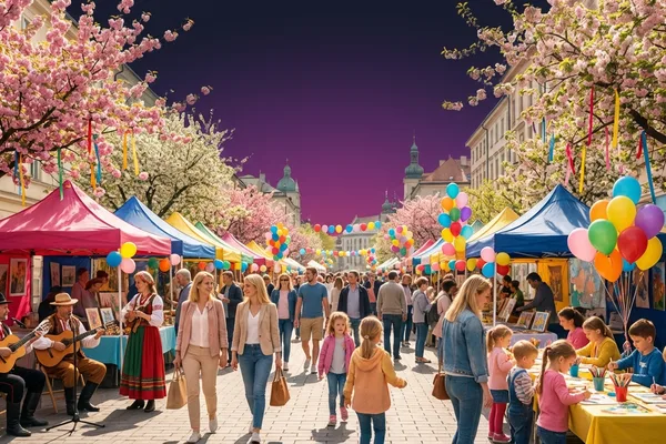 Городские праздники весны: календарь неочевидных событий марта-апреля