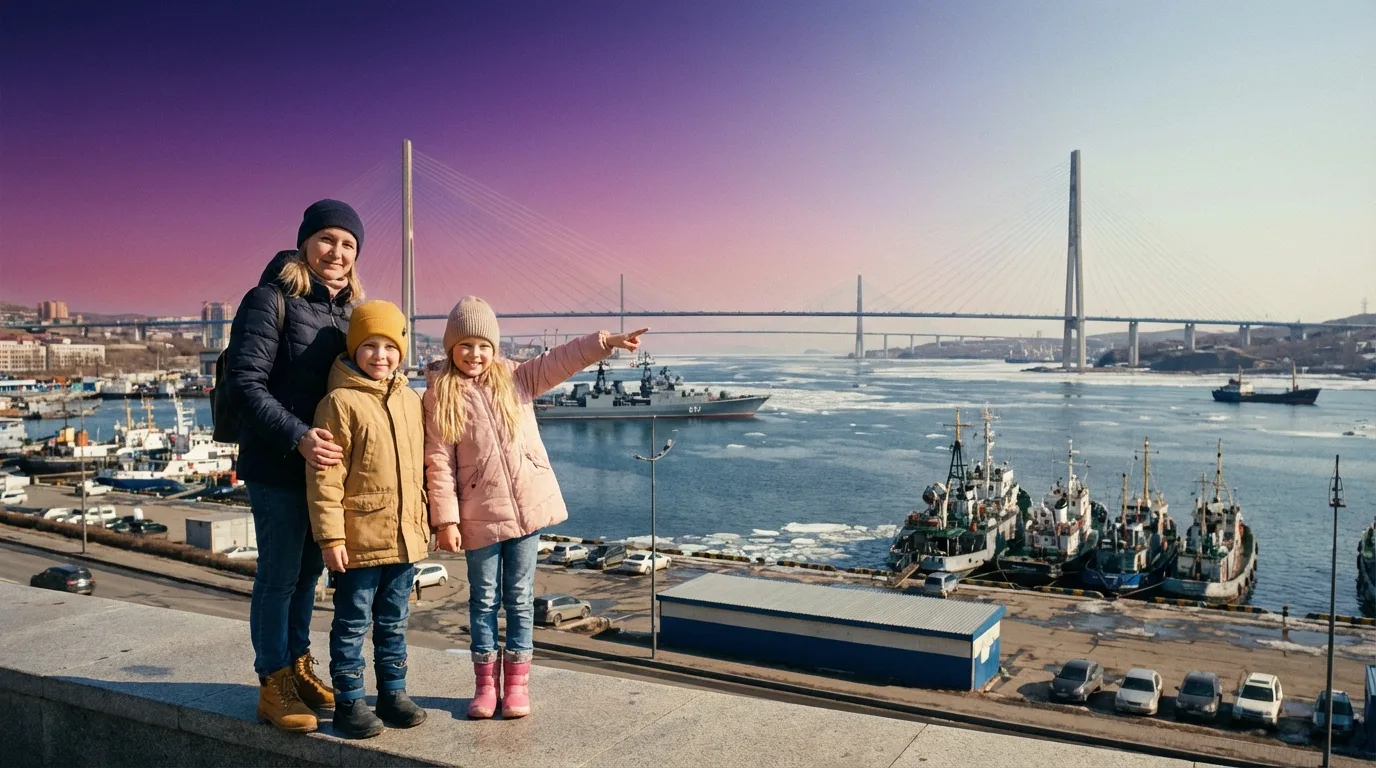 Владивосток: куда пойти с детьми в марте